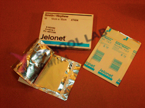 Compress,paraffin,10x10cm,ster/BOX-10